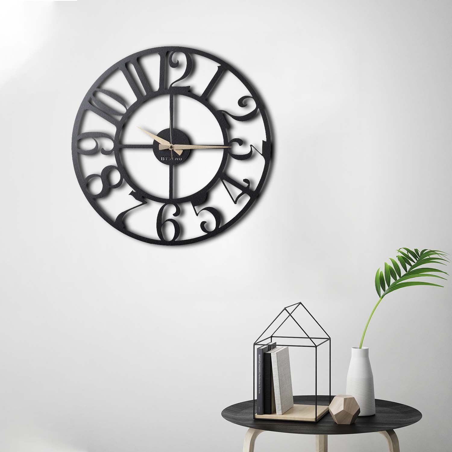 Wallity Wanduhr 100% METAL günstig online kaufen