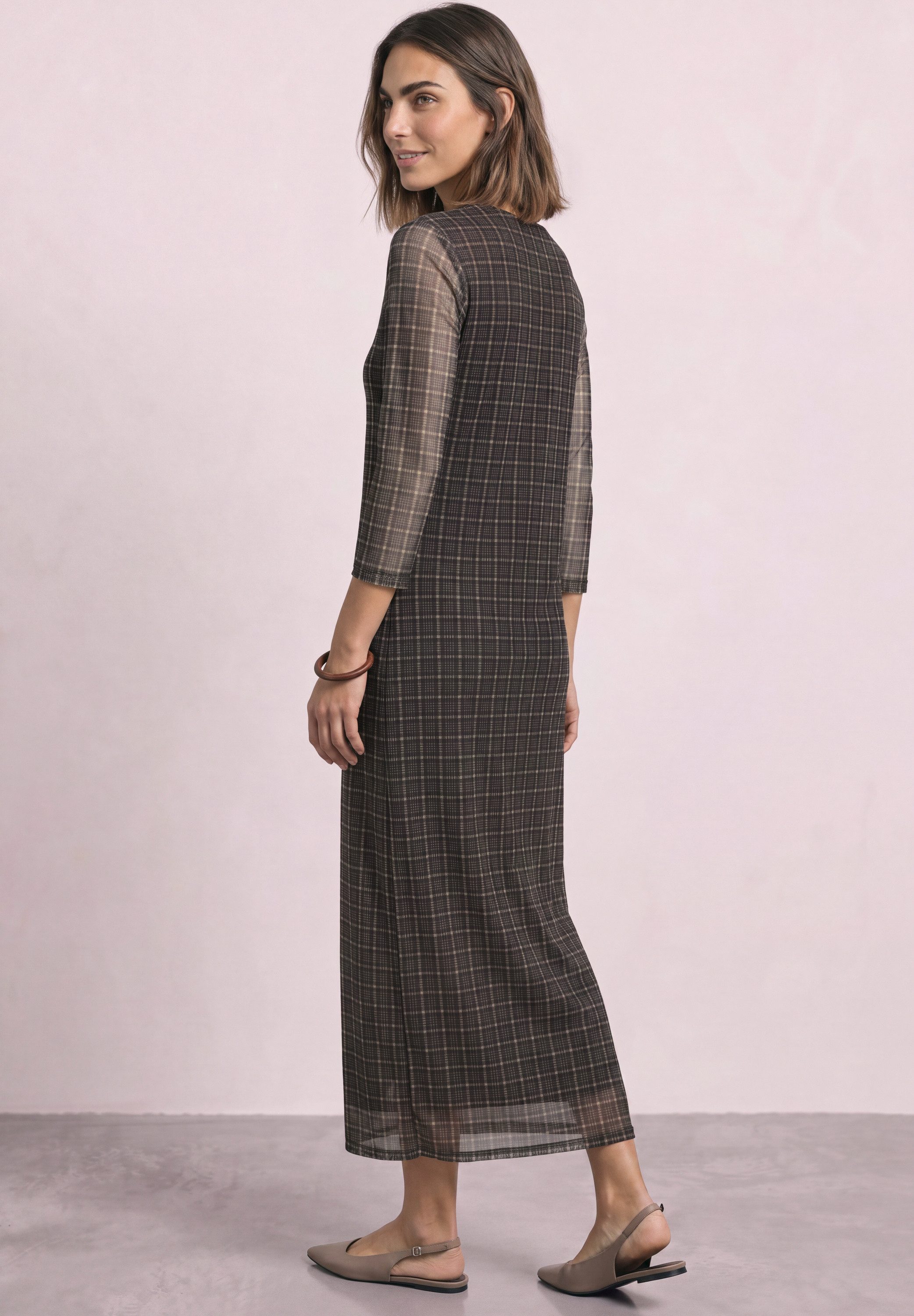 STREET ONE Midikleid aus Mesh