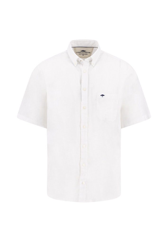 FYNCH-HATTON Businesshemd Fynch-Hatton / He.Hemd kurzarm / Summer Linen, B.D., 1/2