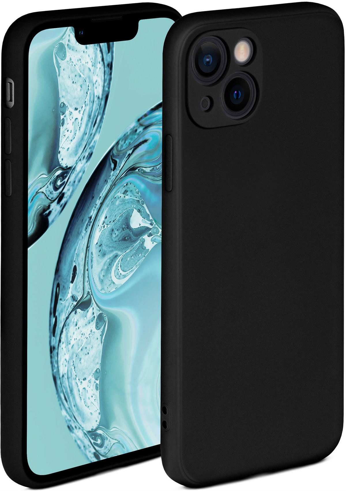 ONEFLOW Handyhülle ONEFLOW® Soft Case für Apple iPhone 13 mini, Hülle aus Silikon, Back Cover mit Kameraschutz, weiche Silikonhülle