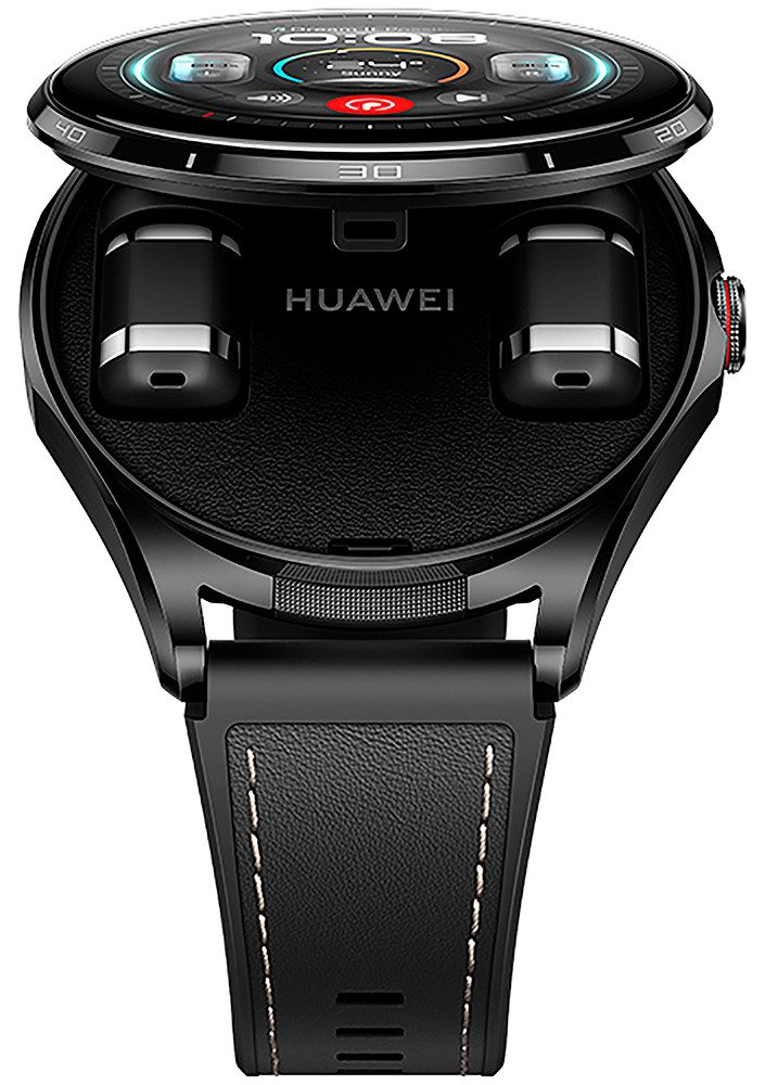 Huawei WATCH Buds 2 Smartwatch (3,8 cm/1,5 Zoll, Harmony OS), Smartwatch mit integrierten kabellosen In‑Ear‑Kopfhörern schwarz