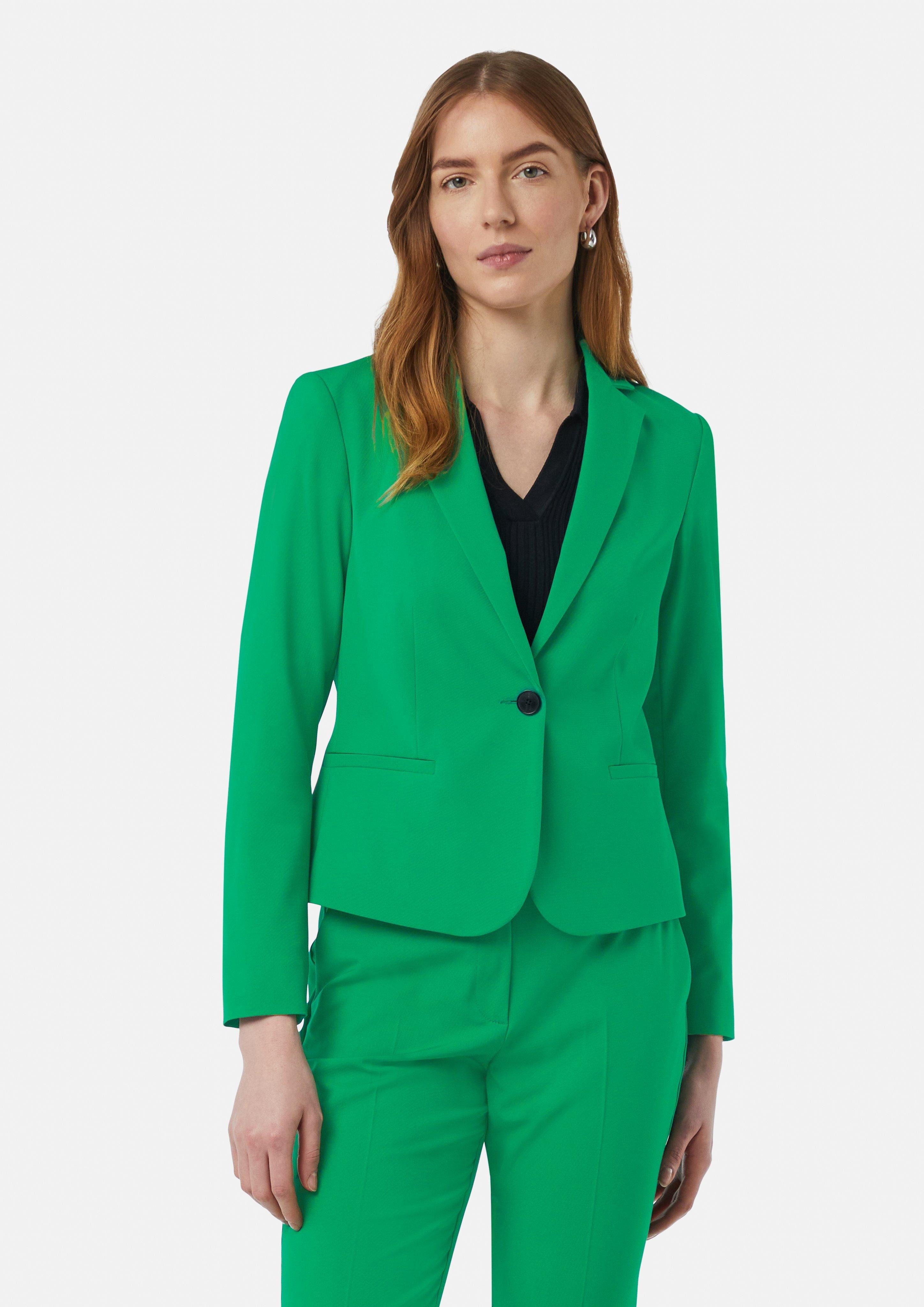 Comma Blusenblazer Antaillierter Blazer mit Reverskragen günstig online kaufen