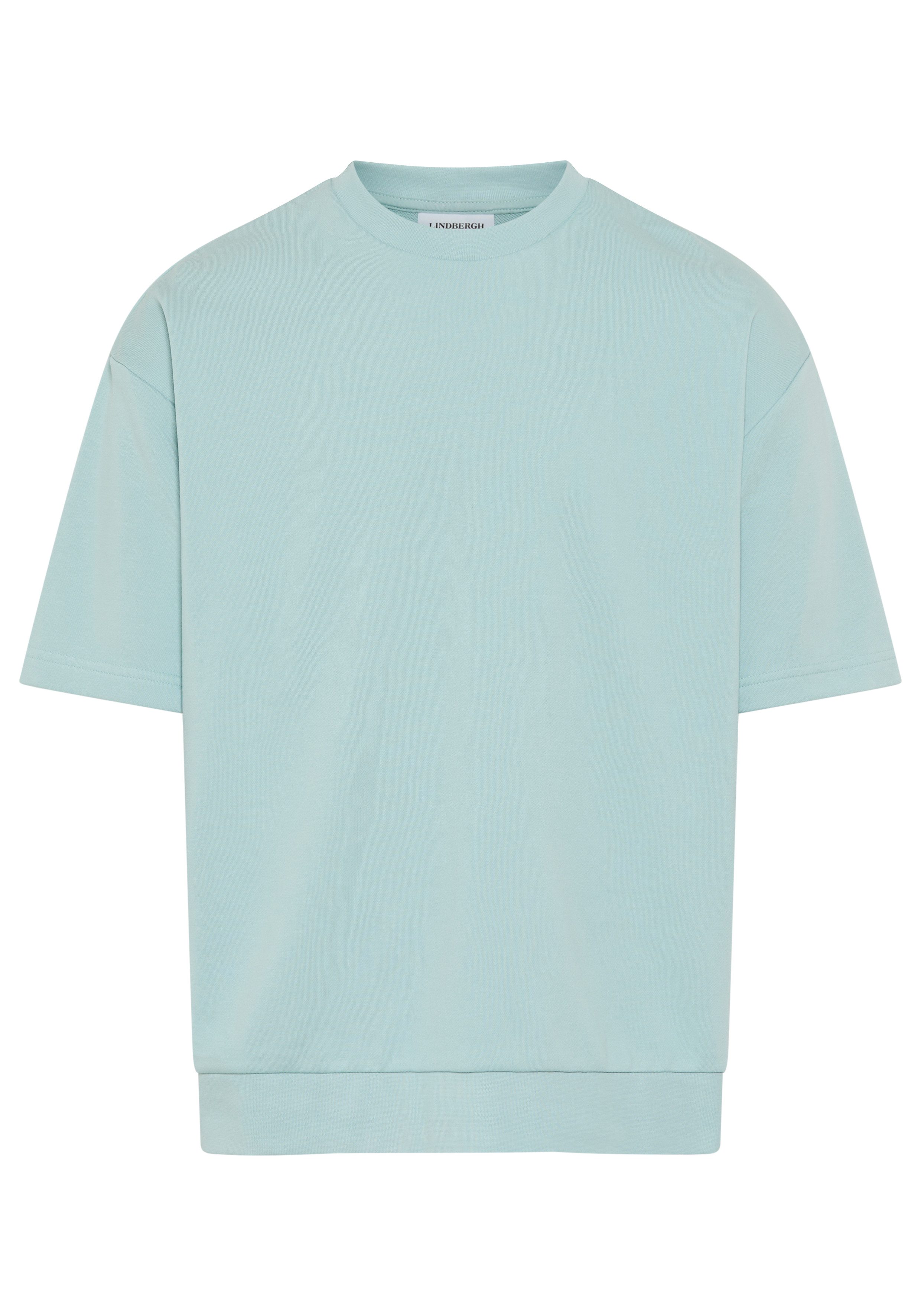 LINDBERGH Sweater Halbarm mit Bündchen am Saum