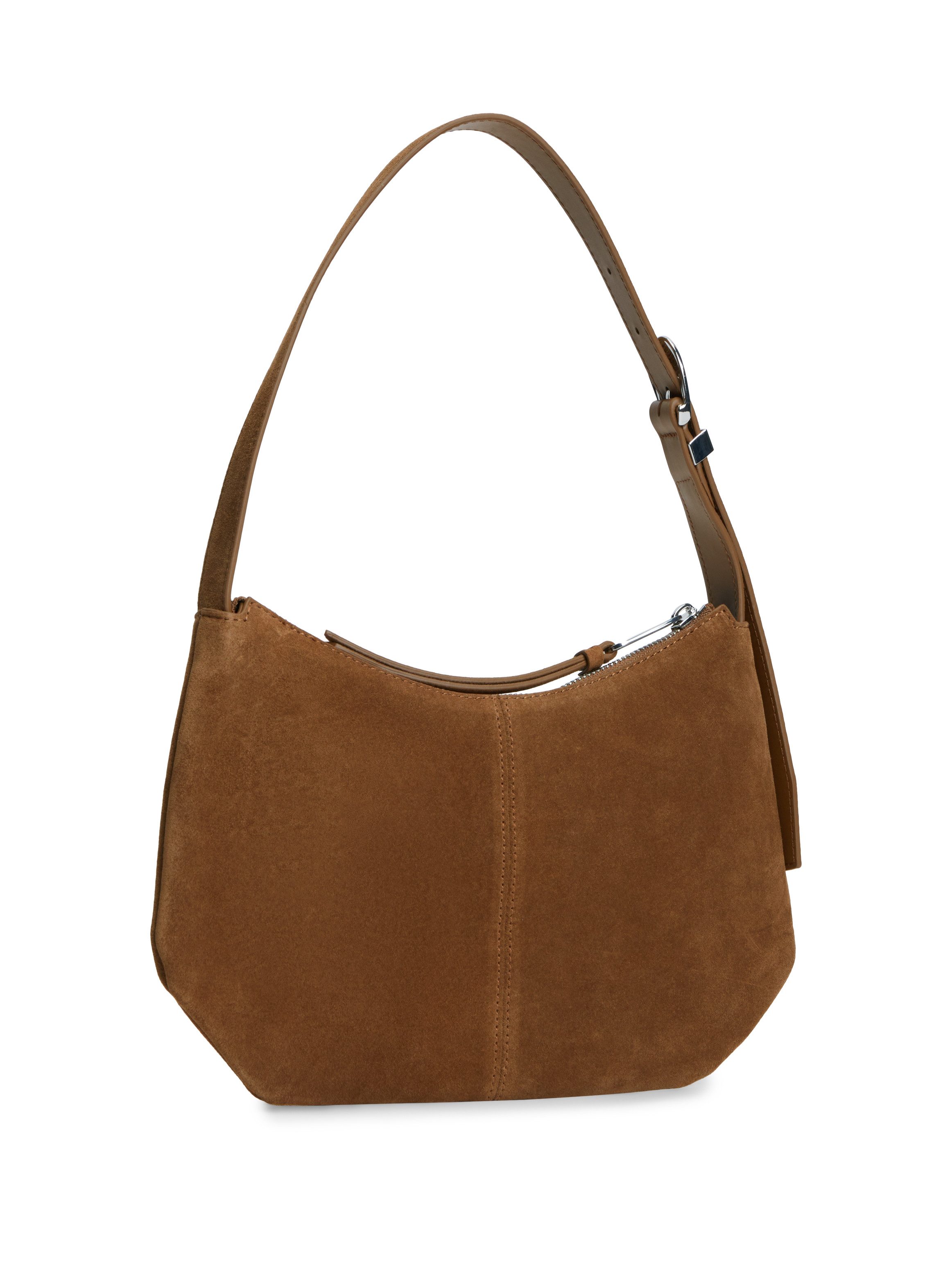 Tommy Jeans Schultertasche TJW SLOUCHY SUEDE SHOULDER BAG, Tragetasche, Schultertasche, Handtasche mit Ziernaht