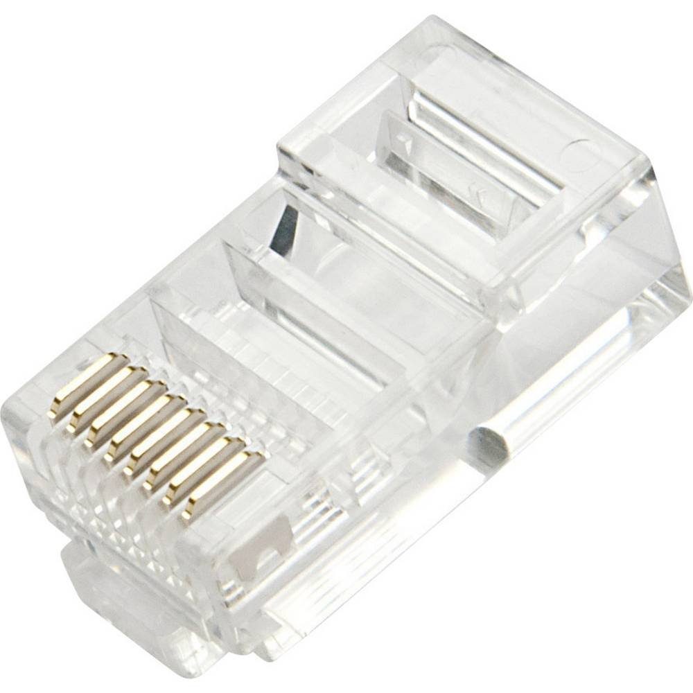 RJ45 Stecker UTP Cat.5e, 10er Packung Netzwerk-Adapter