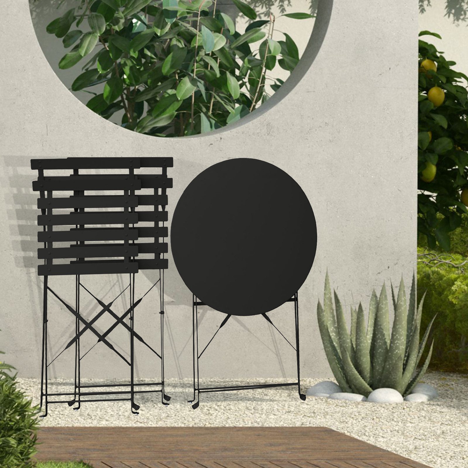 SVITA Balkonset BERLIN, (Set, 3-tlg., Bistro-Set), günstig online kaufen