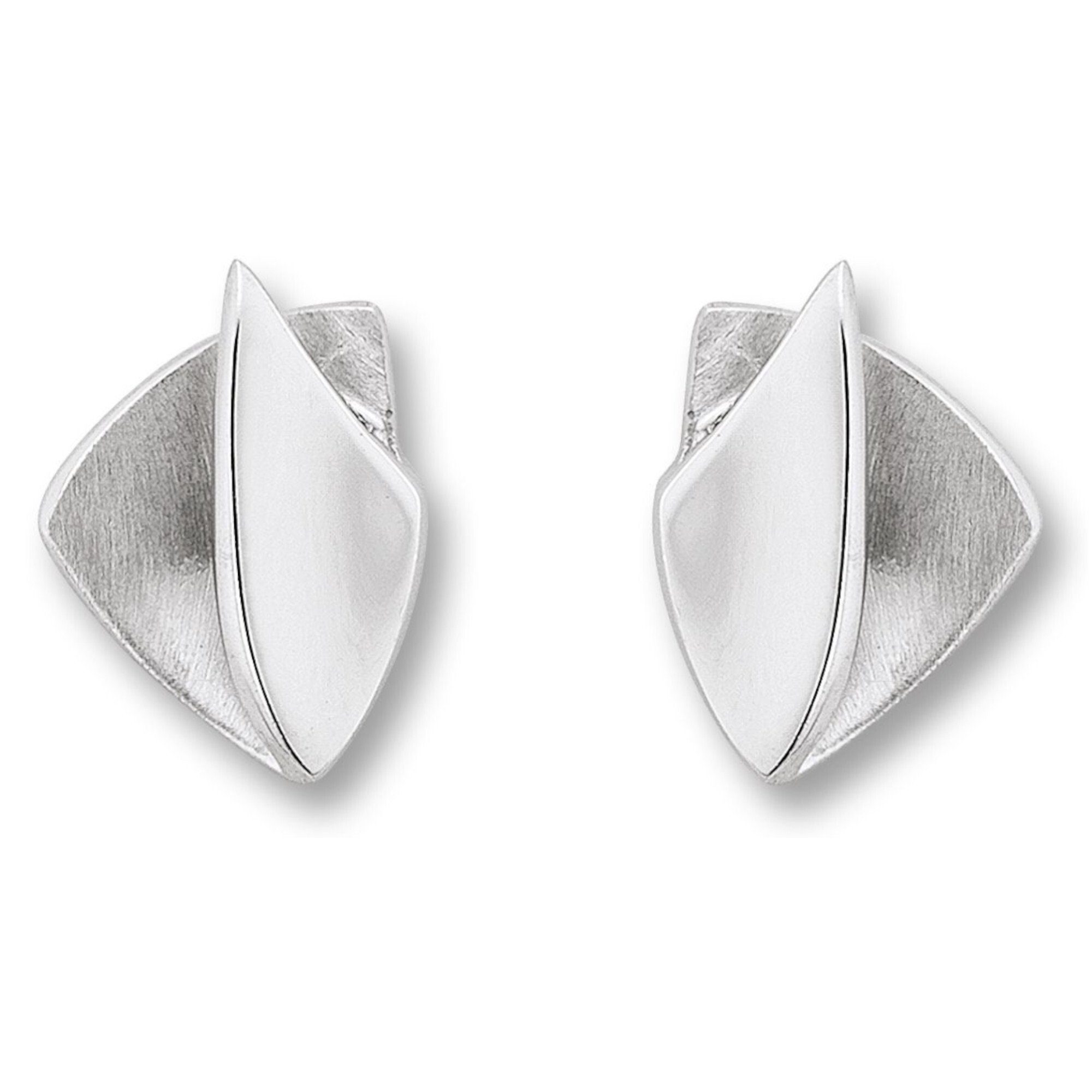 Ohrringe Damen Silber Ohrstecker Schmuck ELEMENT Silber, aus Ohrstecker Paar 925 ONE