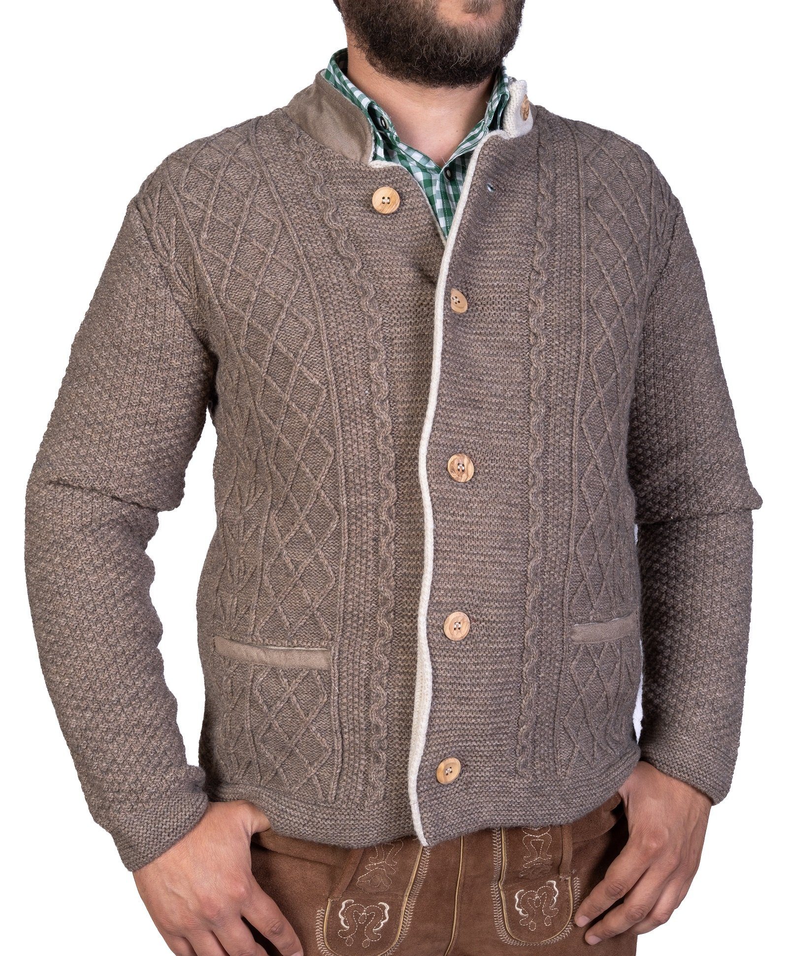 Trachtl Trachtenstrickjacke Herren Trachtenstrickjacke Andi günstig online kaufen