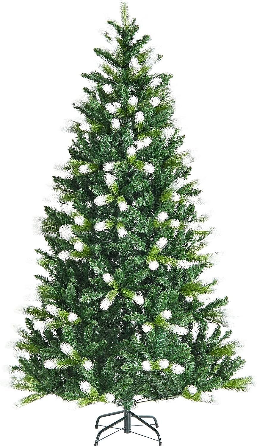 KOMFOTTEU Künstlicher Weihnachtsbaum Tannenbaum, 180cm