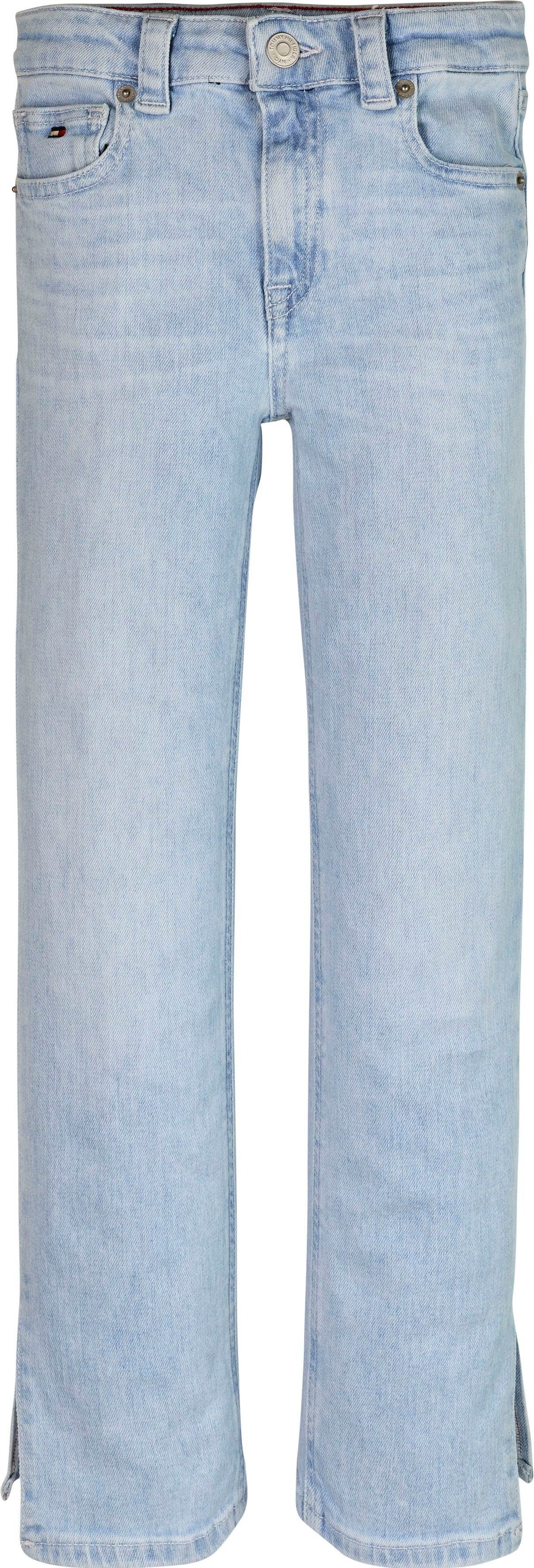 Tommy Hilfiger Girlfriend-Jeans GIRLFRIEND BLEACHED HEMP mit seitlichem  Schlitz