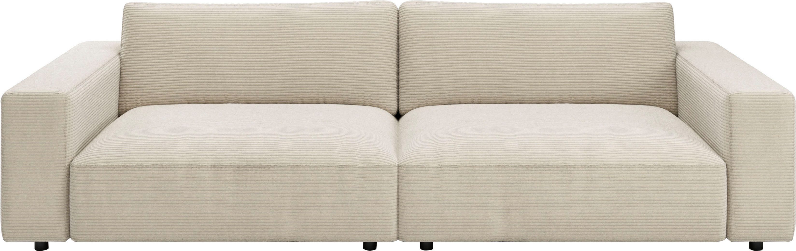 Musterring Big-Sofa MR Lucia, puristischer Luxus von Musterring, Erstklassige Kammerkissen, weiche Polsterung & zeitloser Look