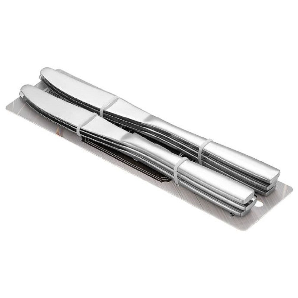 Cheffinger Besteck-Set Modernes 6er Set Tafelmesser - Besteck-Set aus hochwertigem Edelstahl, Edelstahl – Bild 5 von 5