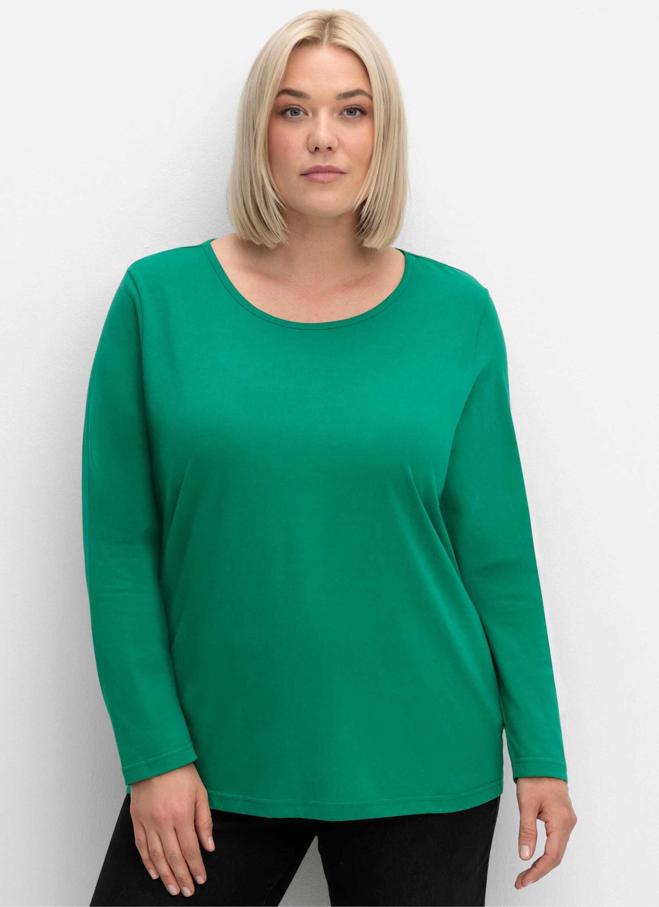Sieh an! T-Shirt Langarm-Shirt Langarm