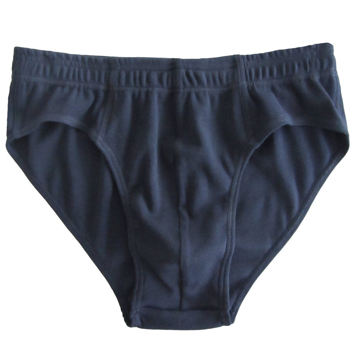 HERMKO Slip 3300 Bio-Baumwolle, Sport Slip ohne Eingriff, Dehnbund, hautnaher Schnitt