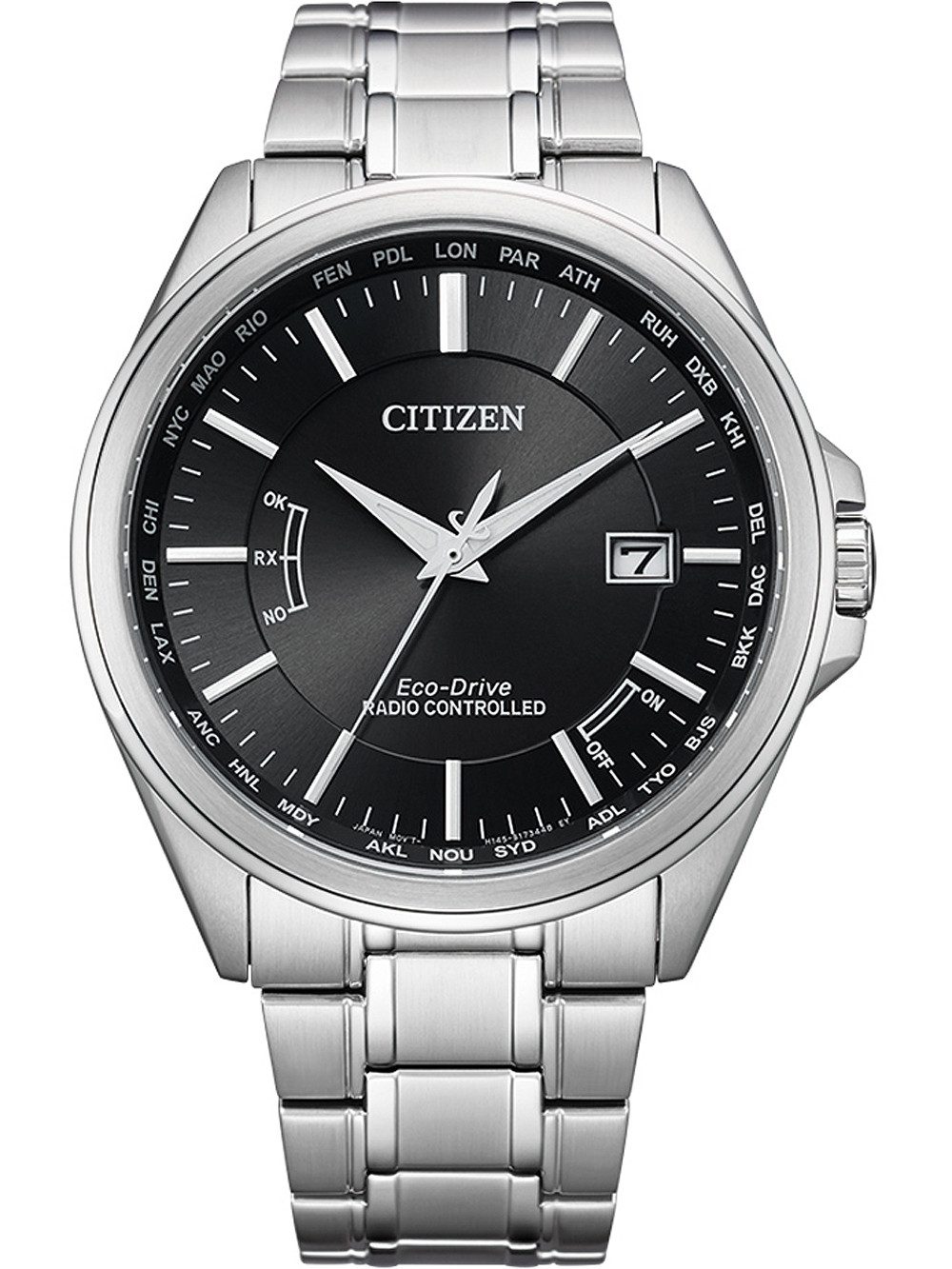 Citizen Quarzuhr Citizen CB0250-84E Eco-Drive Funkuhr Herrenuhr 43mm 10ATM Citizen CB0250-84E Eco-Drive Funkuhr Herrenuhr 43mm 10ATM