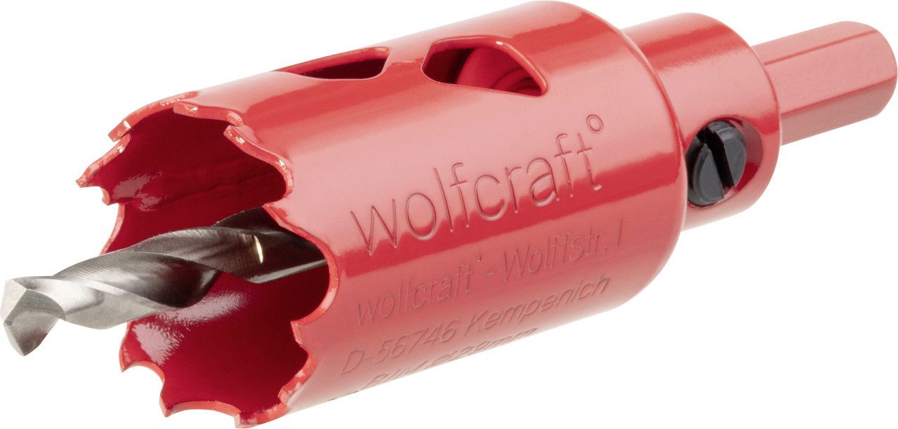 Wolfcraft Lochsäge Wolfcraft Lochsäge Ø 29 mm Bimetall, inkl. Schaft
