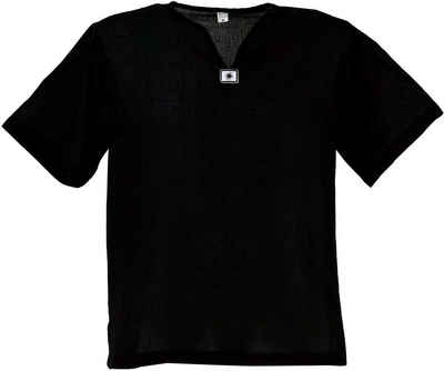 Guru-Shop Hemd & Shirt Yoga Hemd, Goa Hemd, Kurzarm, Männerhemd,.. Ethno Style, alternative Bekleidung