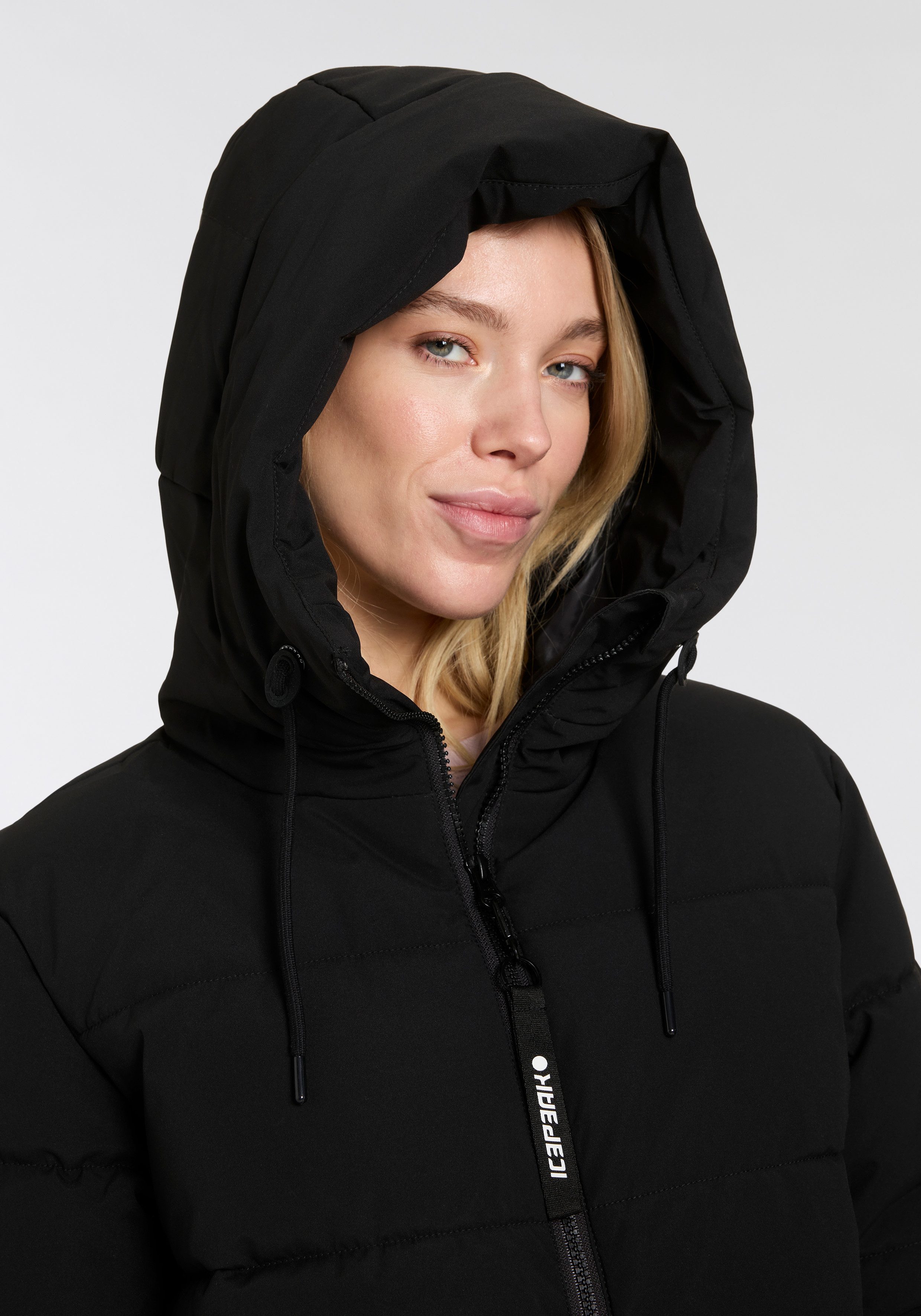 Icepeak Steppjacke ADAMAN (1-St) wasserabweisendes Außenmaterial, Regular Fit