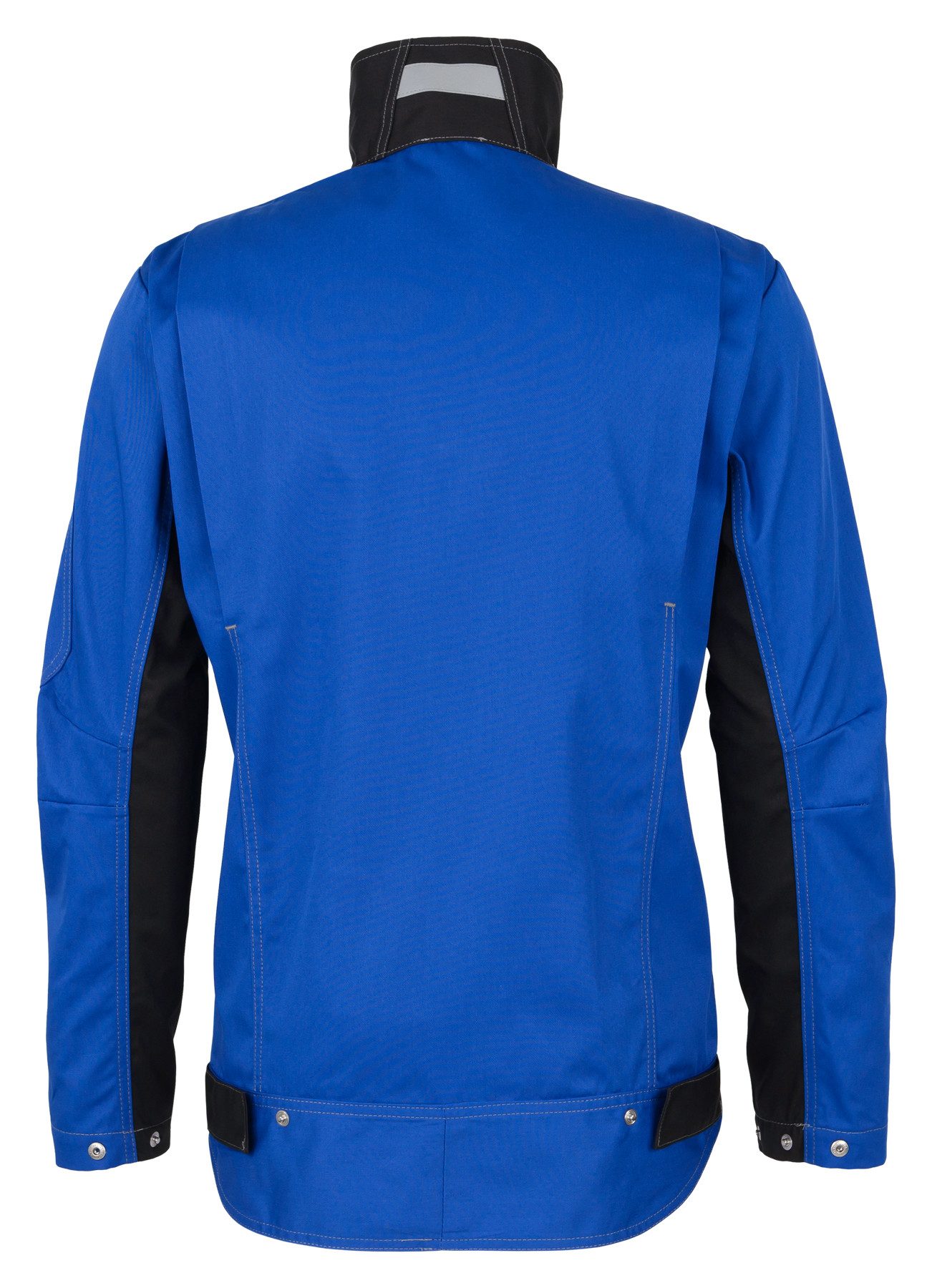 BEB Arbeitsjacke beb HANDWERK Herren Bundjacke INFLAME Kornblau/Schwarz