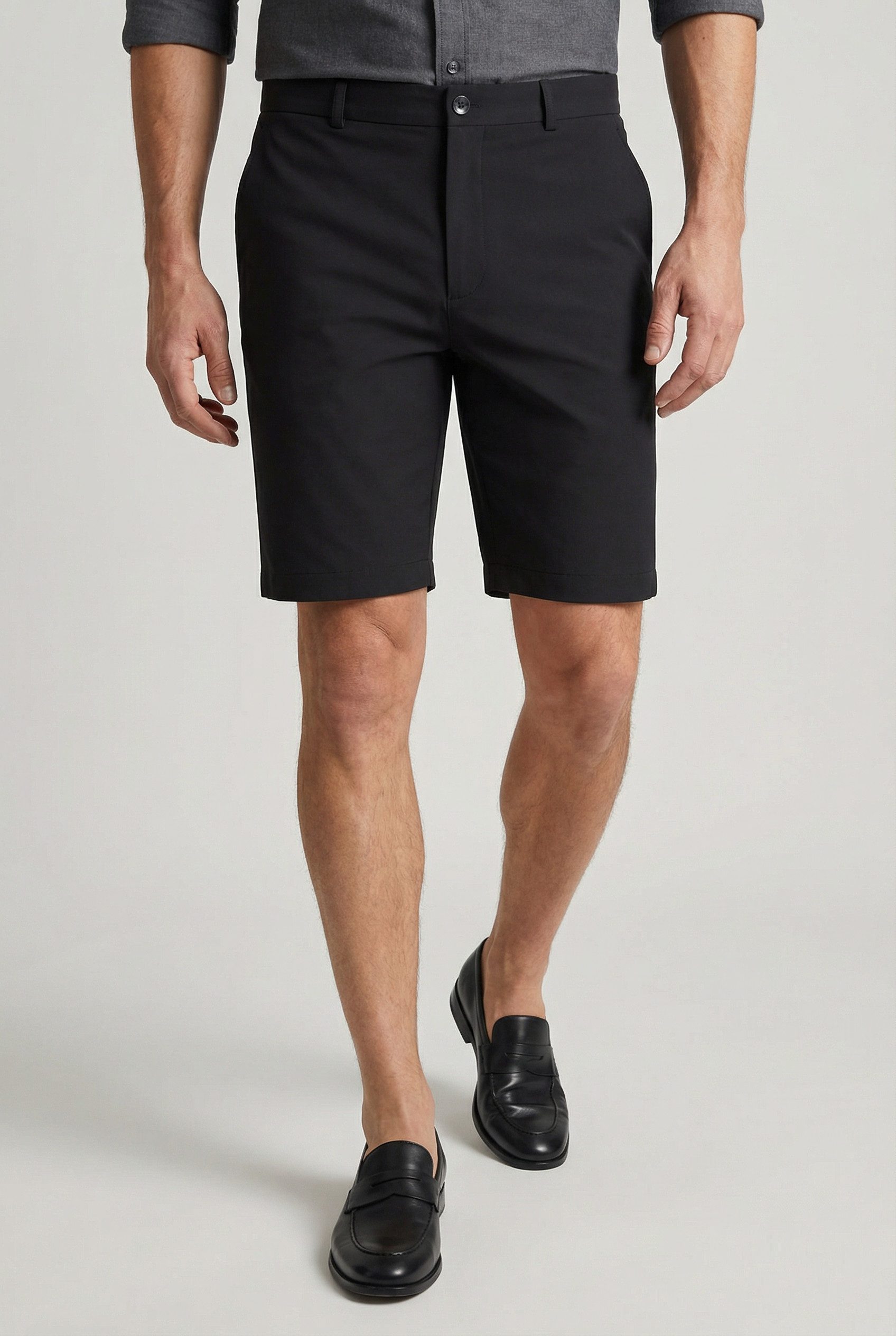 Calvin Klein Shorts 9 IN SLIM REFINED COTTON STRECH Slim fit mit Eingrifftaschen