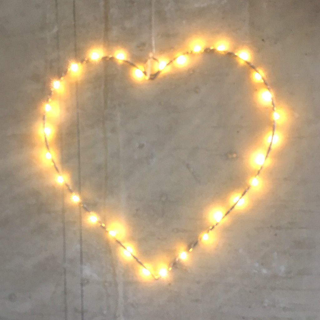 Lights4Christmas LED Dekolicht Lights4Christmas LED Leuchtherz günstig online kaufen