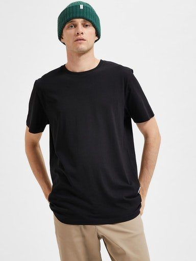 SELECTED HOMME Rundhalsshirt SLHASPEN SS O-NECK günstig online kaufen