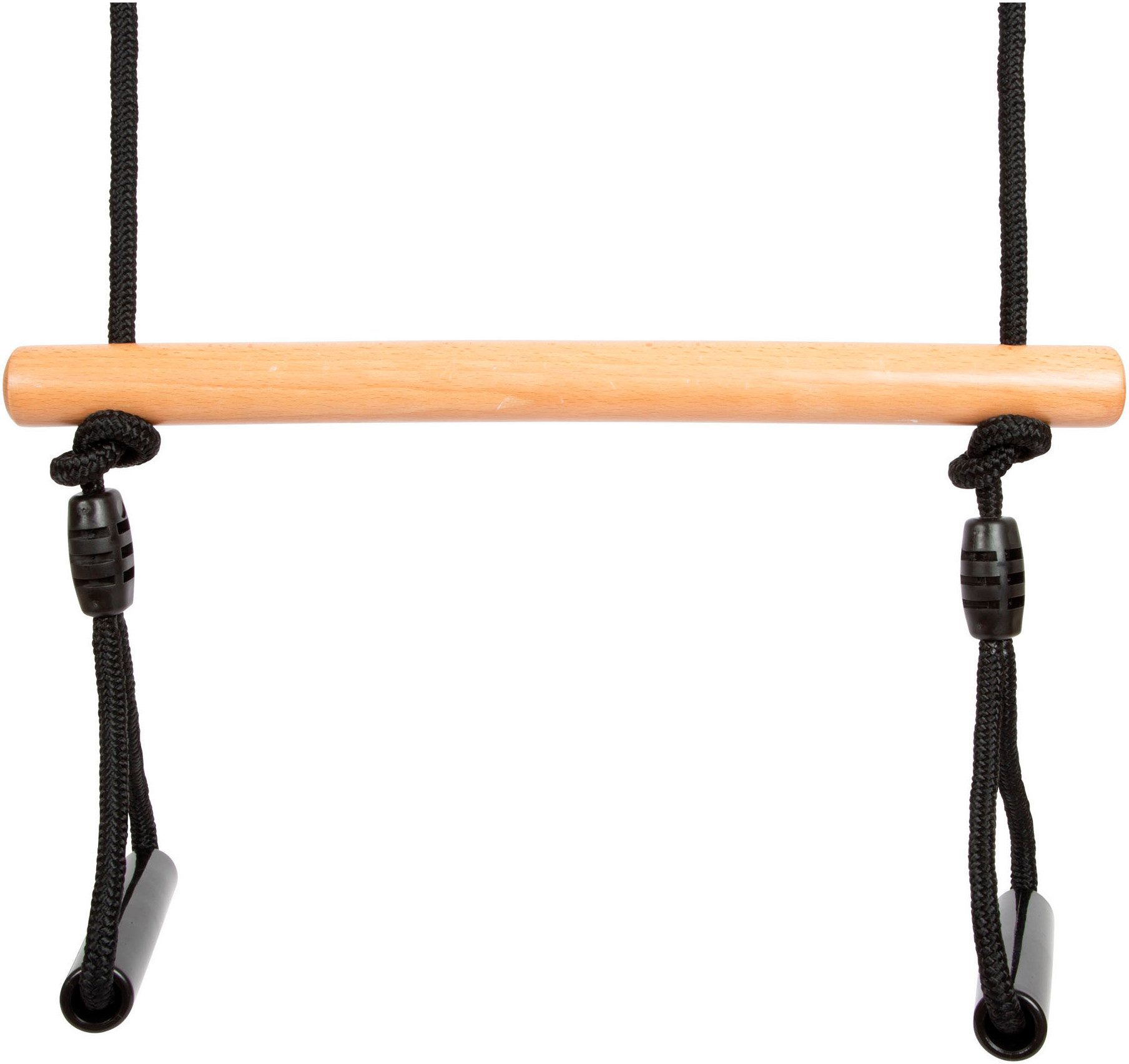 Small Foot Schaukelsitz Trapezschaukel mit Turnringen, Black Line