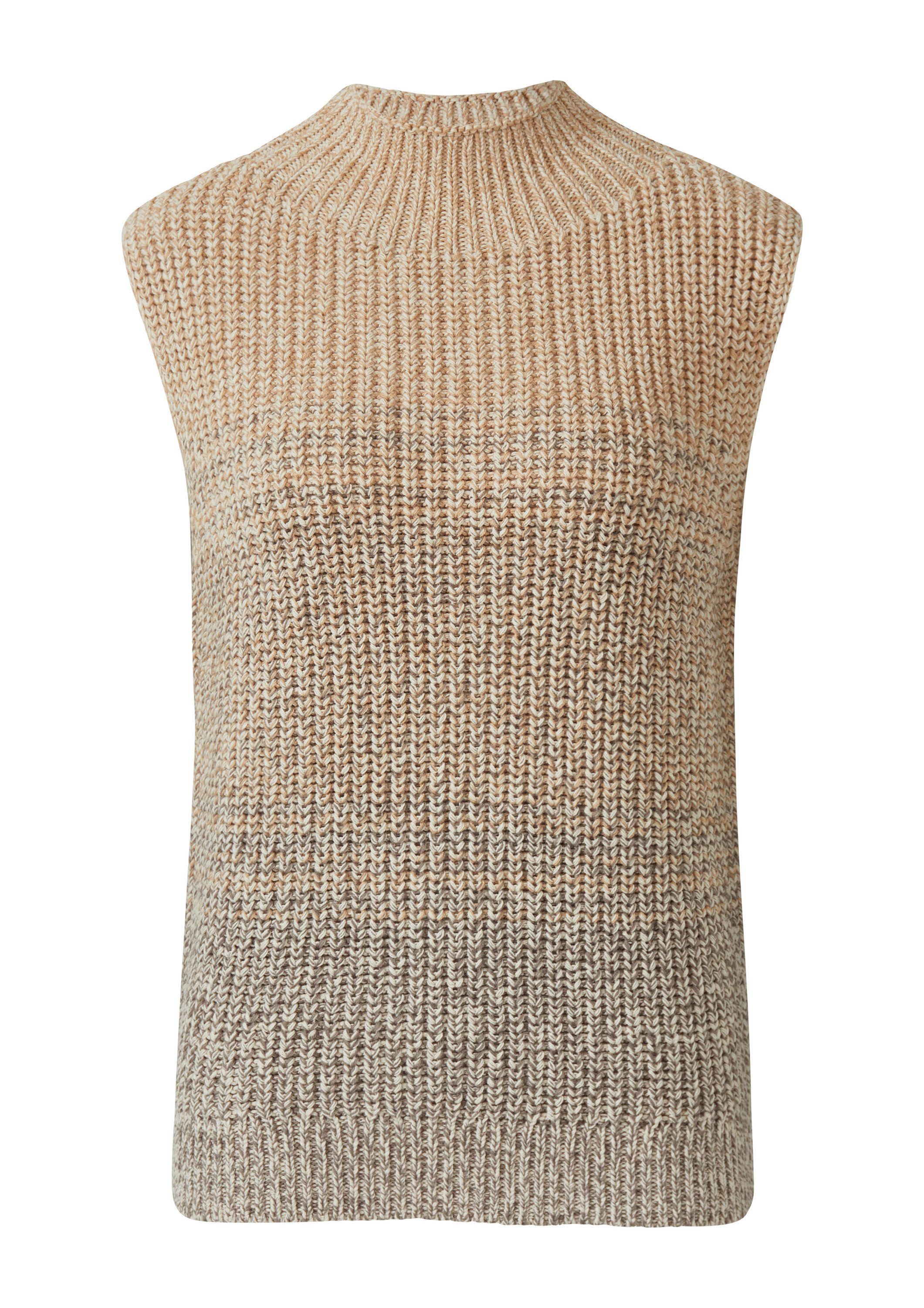 s.Oliver Rundhalspullover Strickpullunder Grobstrickpullunder mit Stehkrage günstig online kaufen