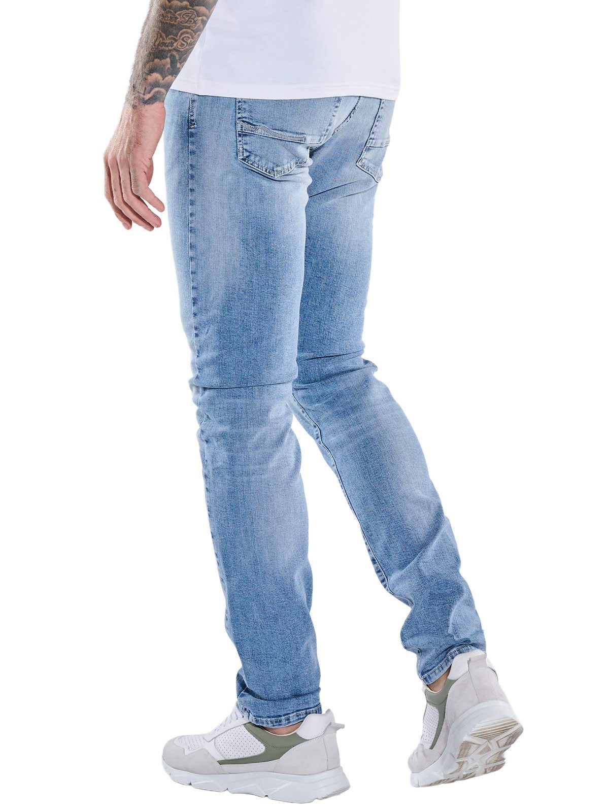 emilio adani Stretch-Jeans Herren Superstretch Jeans – Bequeme Passform, He günstig online kaufen