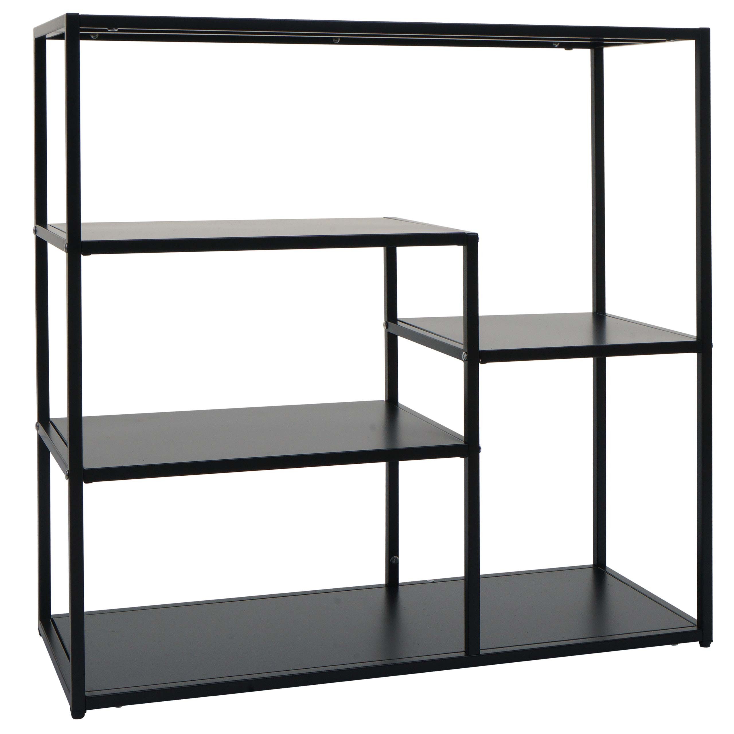 MCW Standregal MCW-P98, Minimalistisches Design, im Industrie-Style