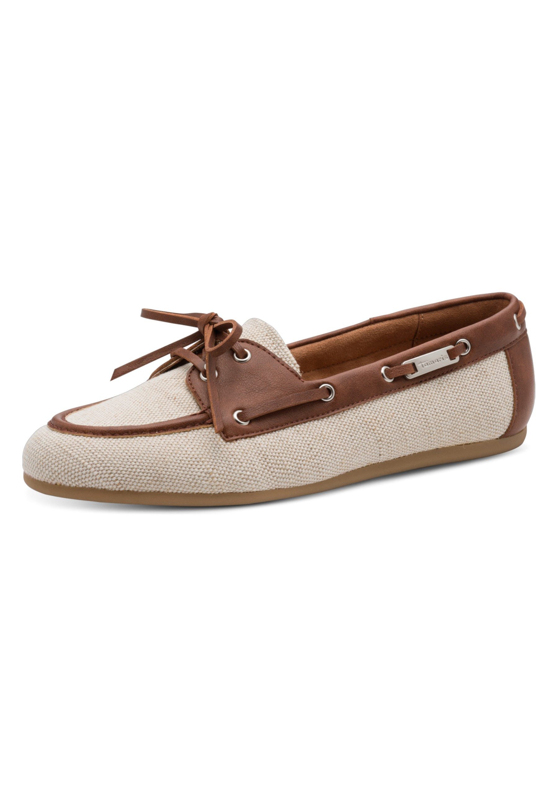 Tamaris 1-23611-46 486 Beige Structure Mokassin
