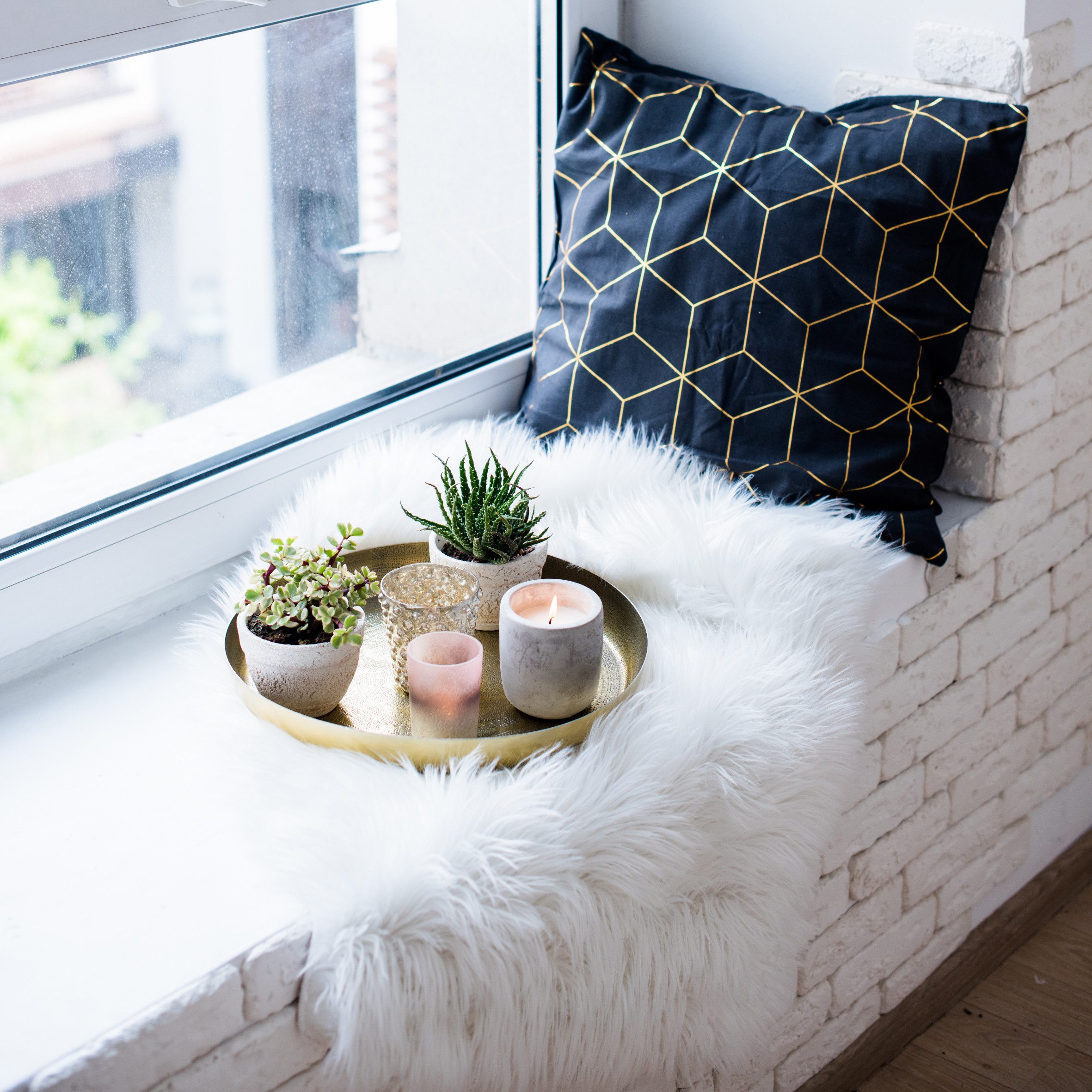 Delindo Lifestyle Tischläufer Fell, Tischdecke zu Weihnachten, 30x120 cm, w günstig online kaufen