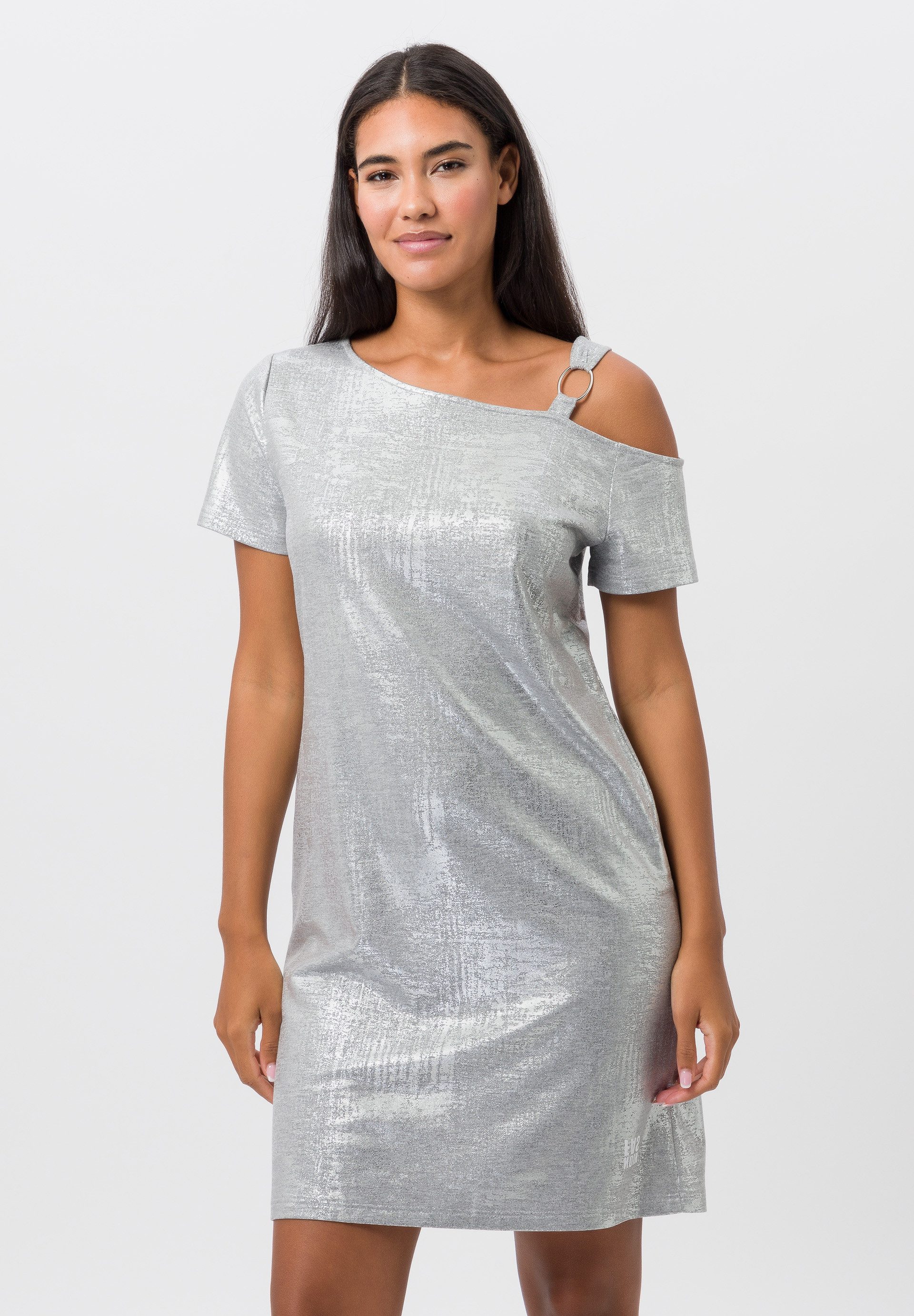 TUZZI Jerseykleid mit asymmetrischem Ausschnitt