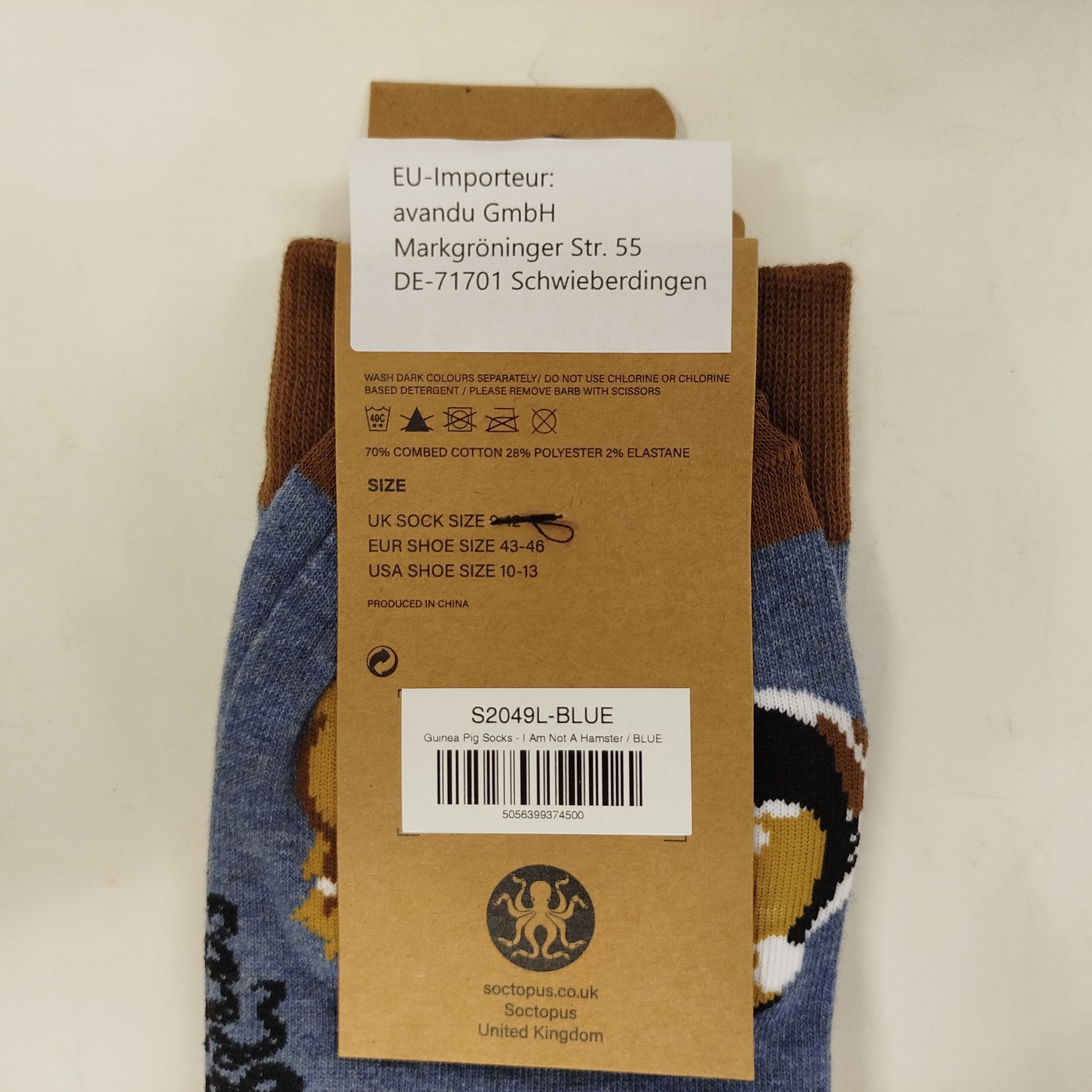 soctopus Freizeitsocken Meerschweinchen Soctopus Socken in günstig online kaufen
