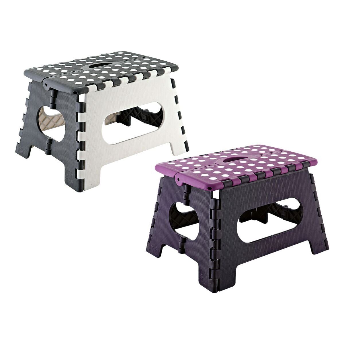 Klapptritt 1-stufig, Klapptritt, zusammenklappbar