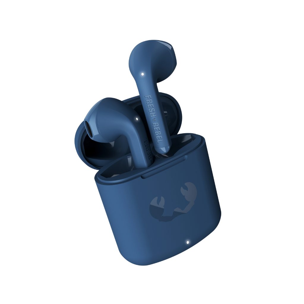 Fresh´n Rebel Twins Core Kopfhörer (Dual-Master-Funktion, Touch-Control-Steuerung, Auto-Kopplung) Steel Blue