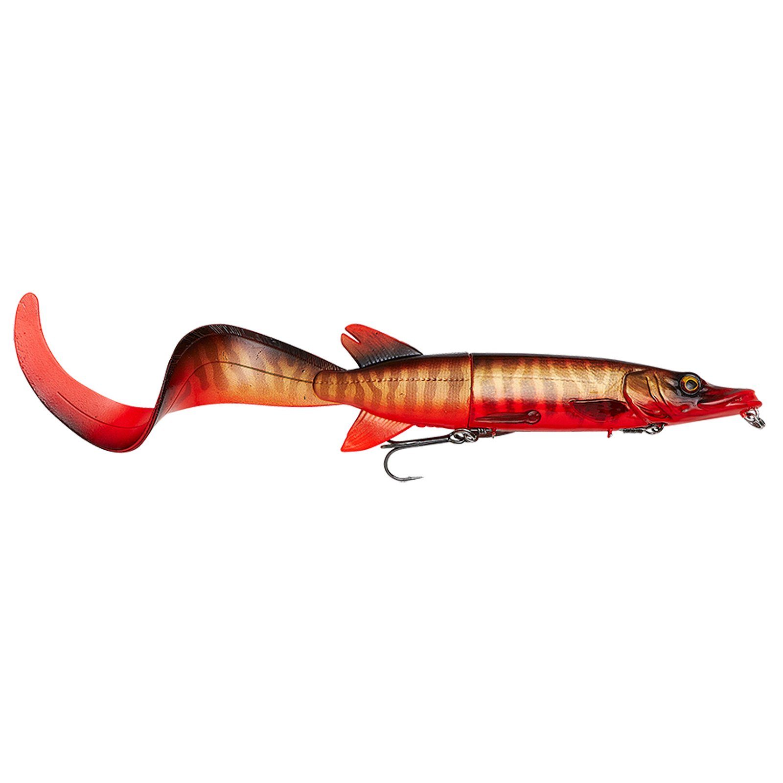 Savage Gear Kunstköder, Savage Gear 3D Hybrid Pike 17,0cm 47,0g Slow Sinking Red Belly Swimbait