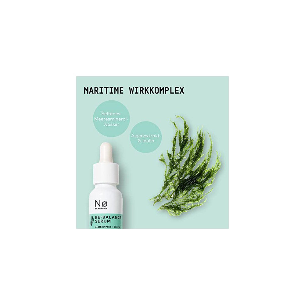NO Cosmetics Gesichtspflege balance tøday Re-Balance Serum mit Algenextrakt
