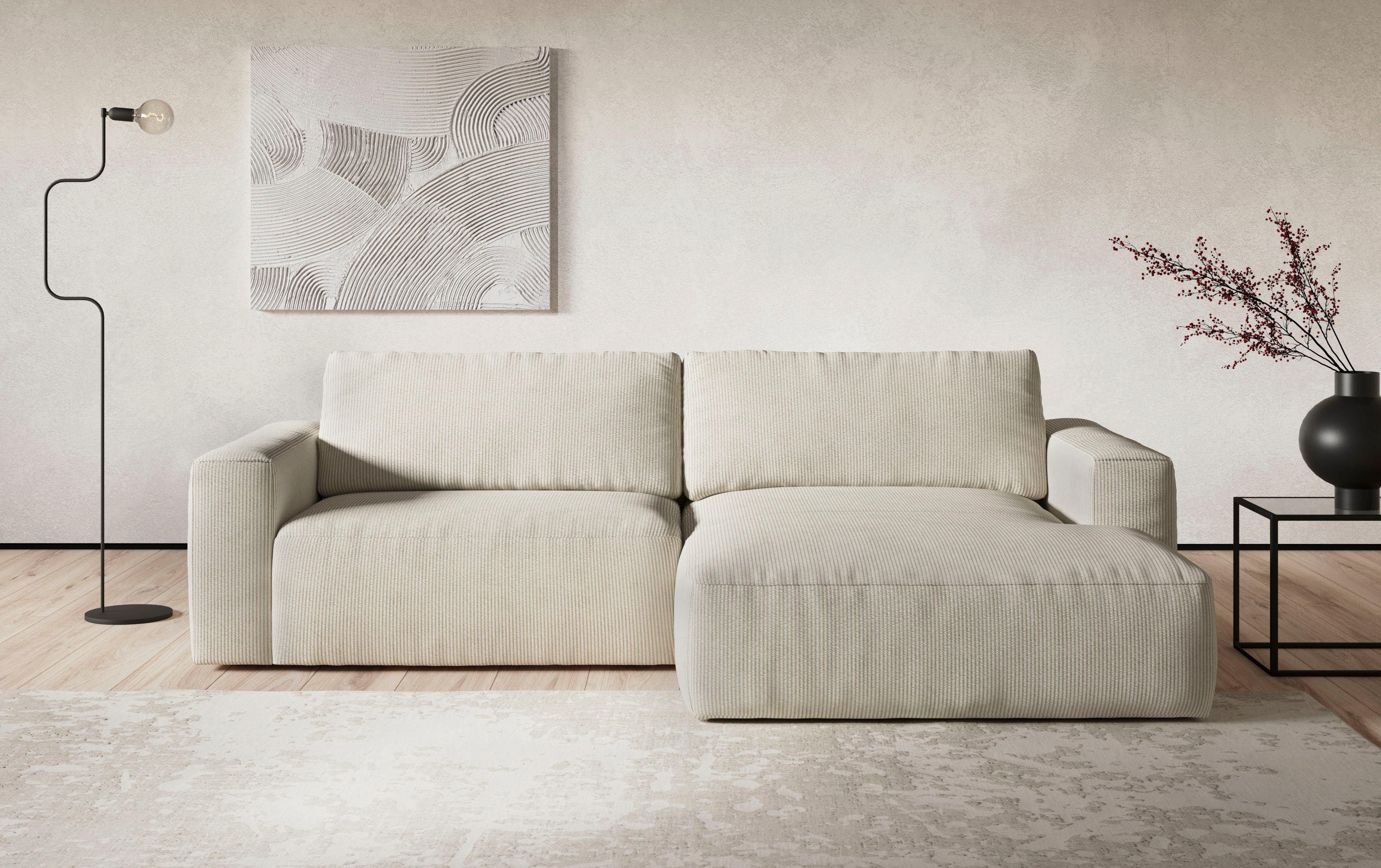 COTTA Ecksofa Lasso L-Form, XL-Sofa günstig online kaufen