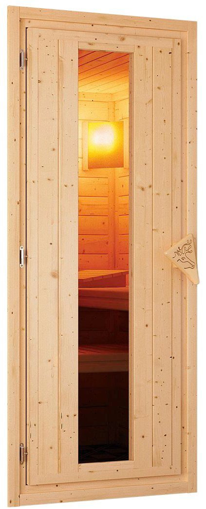 Karibu Sauna Vada, BxTxH: 196 x 118 x 198 cm, 68 mm, (Set) ohne Ofen