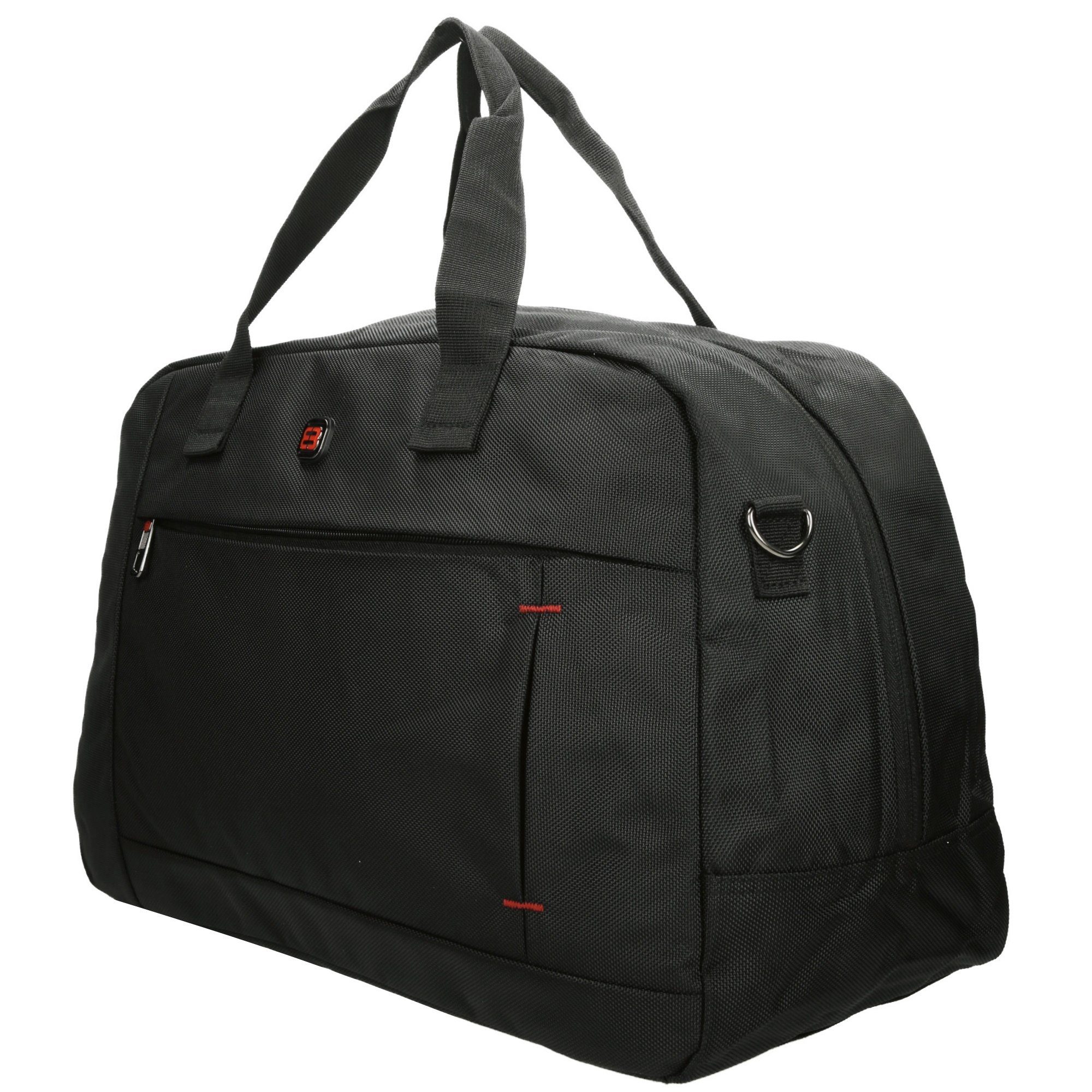 HTI-Living Reisetasche Reise- und Sporttasche 49 Schwarz (1-tlg) | Reisetaschen