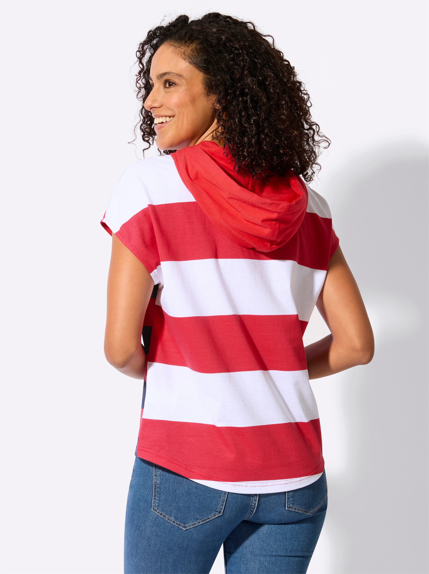 Witt T-Shirt Kapuzen-Shirt Kurzarm