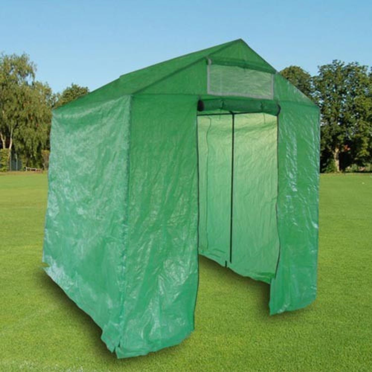 BURI Gewächshaus Gewächshaus 250 x 200 x 214cm  | Rabatt: 33%