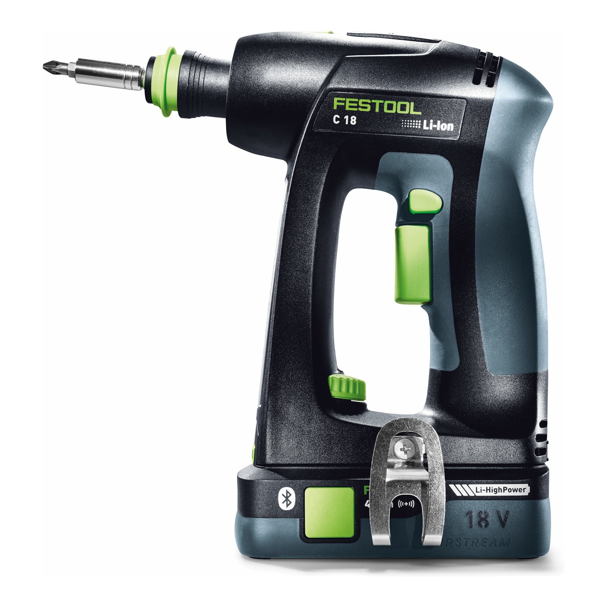 FESTOOL Bohrschrauber Festool Akku-Bohrschrauber C 18 Basic-Set