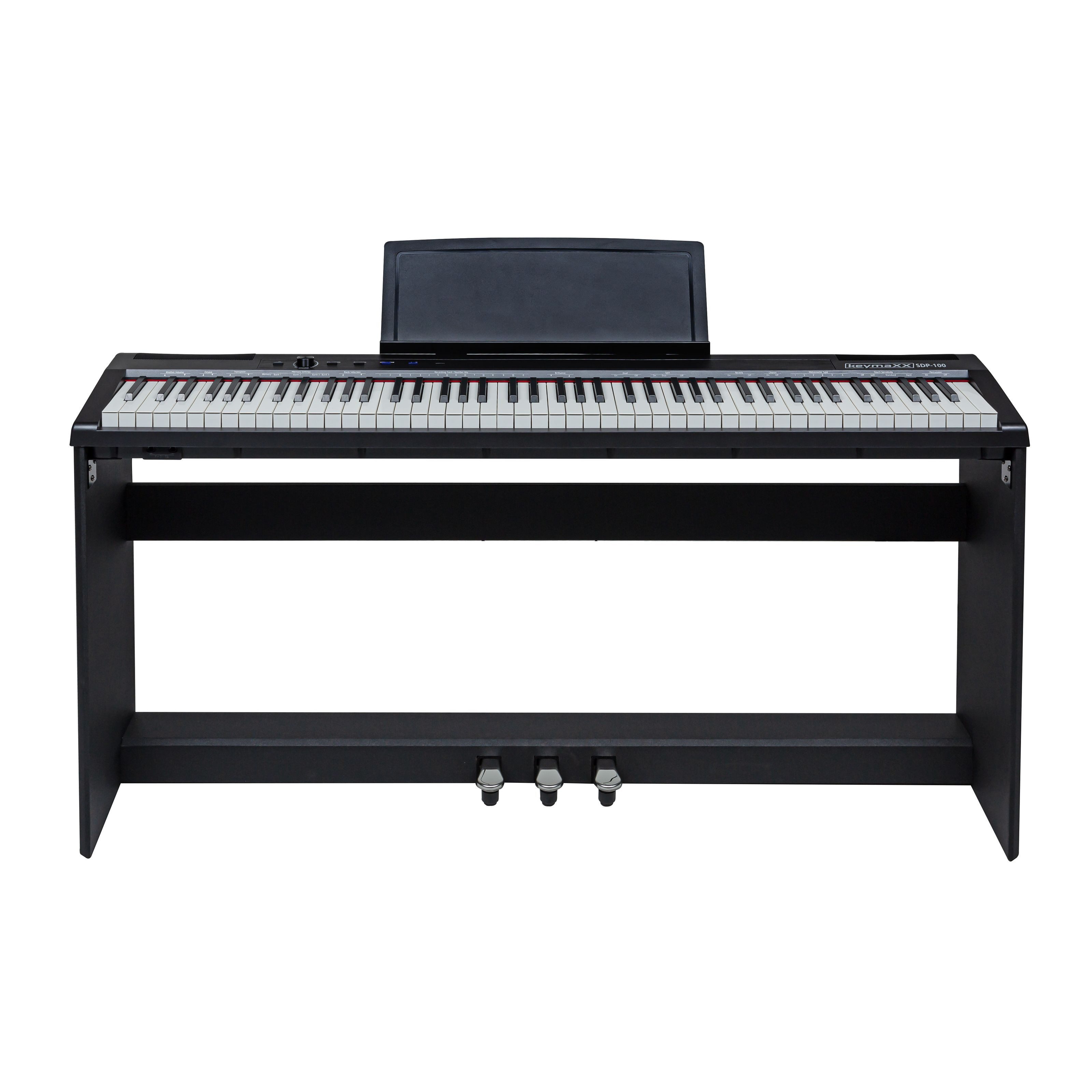 keymaXX Digitalpiano (Digitalpianos, Homepianos), SDP-100 - E-Piano