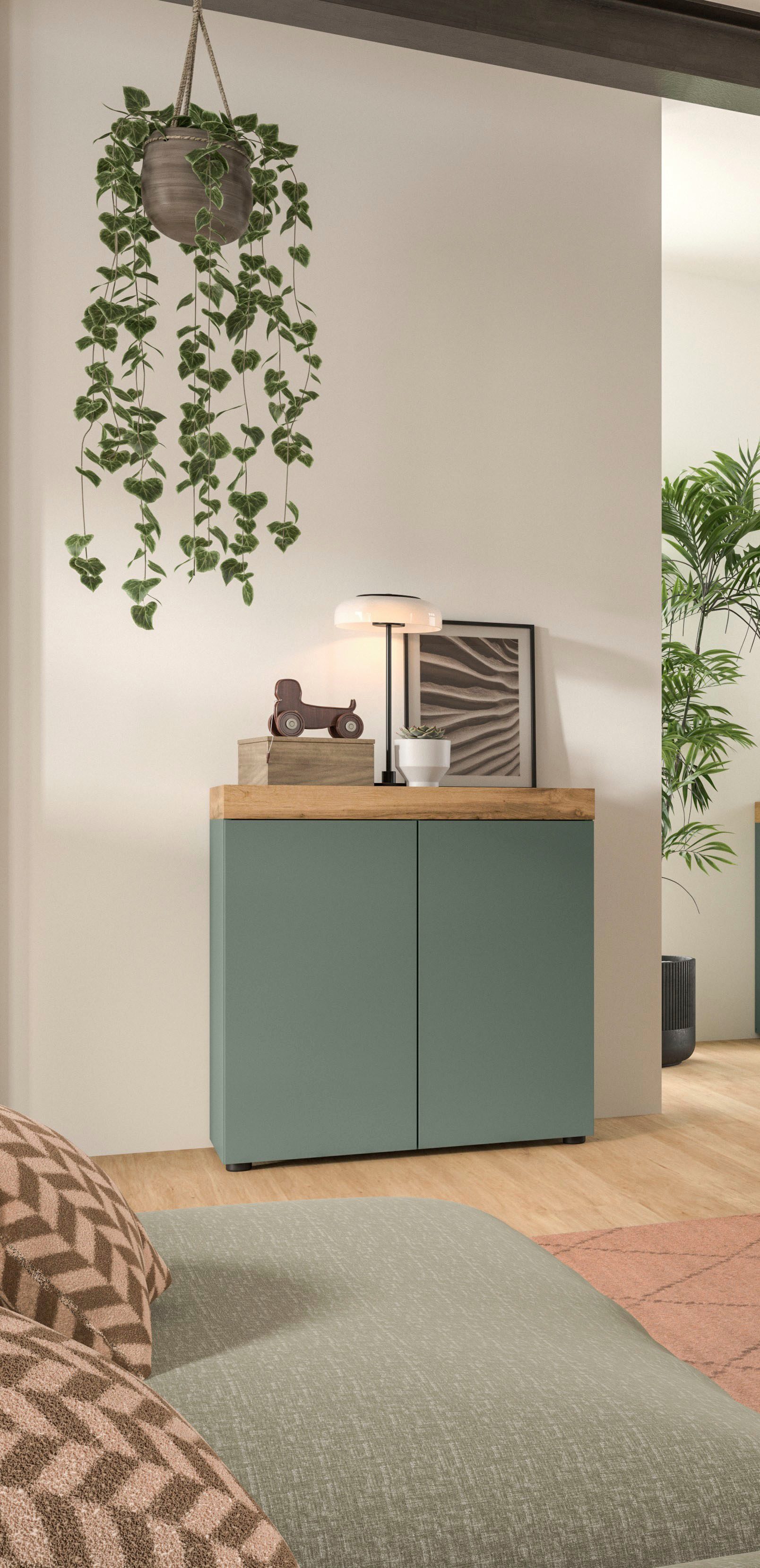 OTTO home Kommode MAMBO (1 St., 2 farbige Ausführung, in verschiedenen Farben erhältlich), Kommode, Anrichte, Wohnzimmer, Schlafzimmer