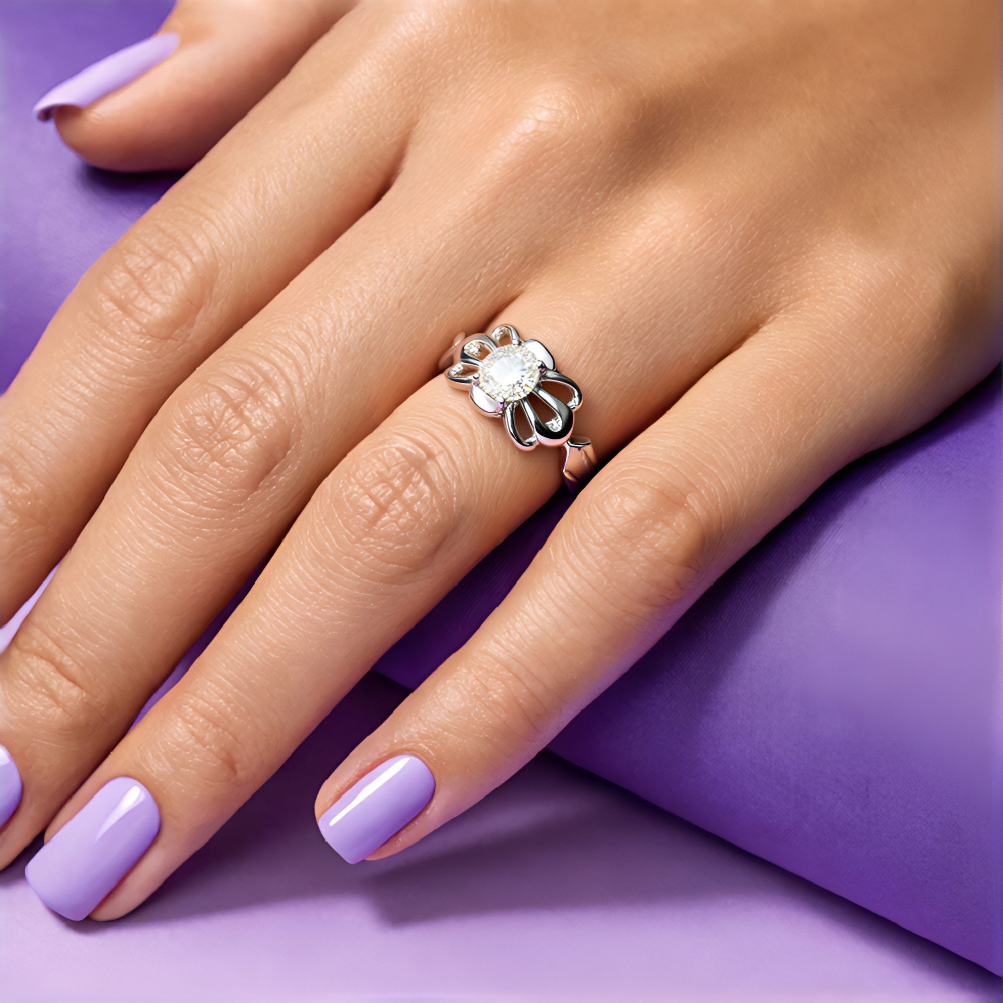 Cavill Silberring Cavill Spektrolith Ring 925 Silber, 0,36 ct Edelstein mit Topas (1-tlg)