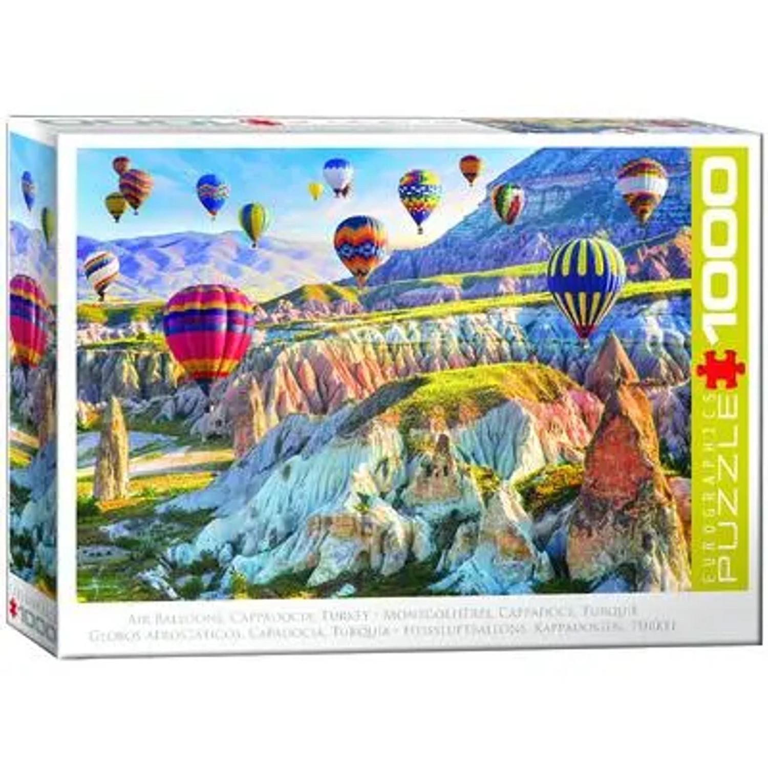 EUROGRAPHICS Puzzle Heißluftballons - Türkei, 1000 Puzzleteile