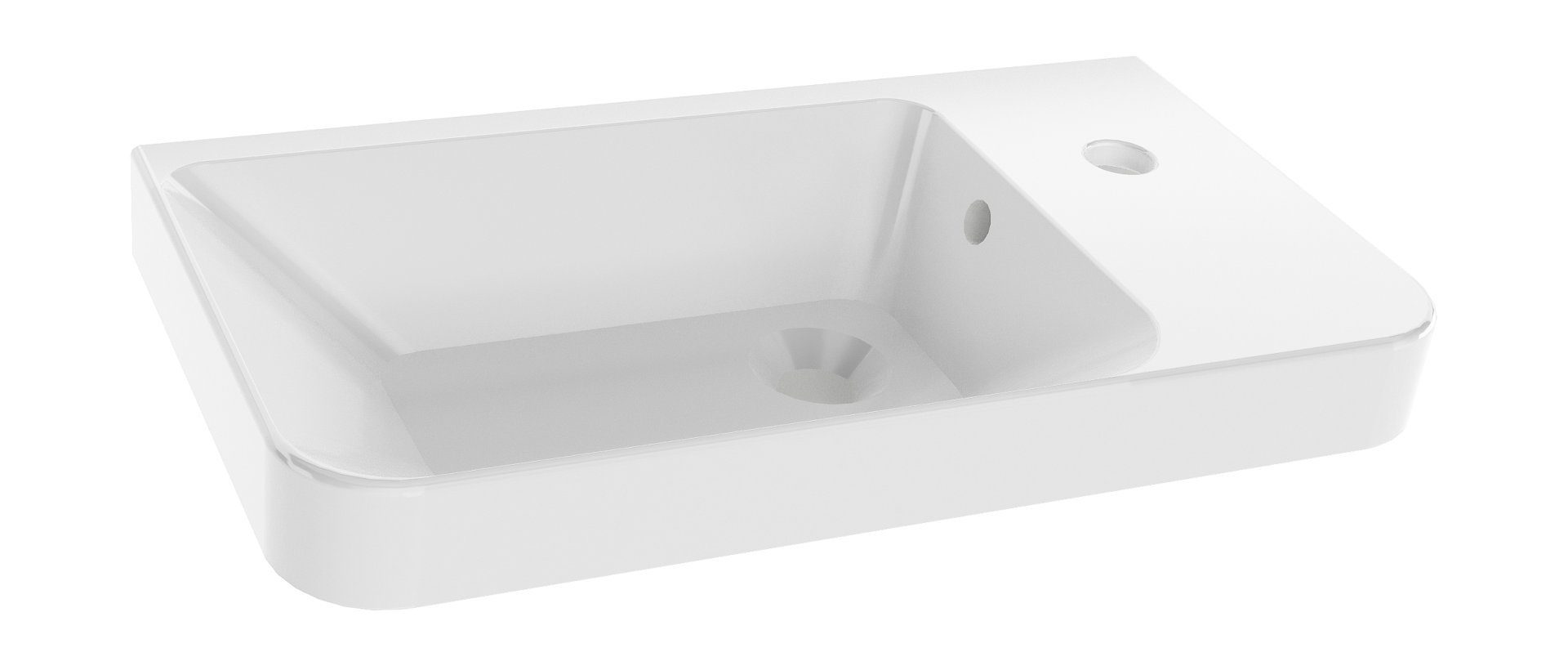 FACKELMANN Badmöbel-Set MILANO Gäste WC Set 2 Teile
