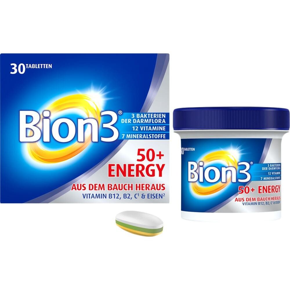 WICK Pharma - Zweigniederlassung der Procter & Gamble GmbH BION3 50+ Energy Tabletten Tabletten, 30 St.
